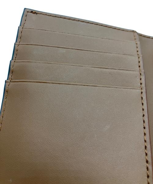 FURLA（フルラ）FURLA (フルラ) プリムラ　PRIMULA　三つ折り財布　コンパクトウォレット　ミニ財布 ベージュ×カーキの古着・服飾アイテム