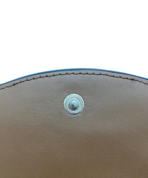 FURLA（フルラ）FURLA (フルラ) プリムラ　PRIMULA　三つ折り財布　コンパクトウォレット　ミニ財布 ベージュ×カーキの古着・服飾アイテム