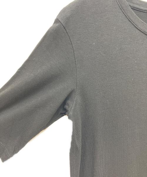 takes.（テイクス）takes. (テイクス) Half Sleeve Dress ブラック サイズ:SIZE 1の古着・服飾アイテム