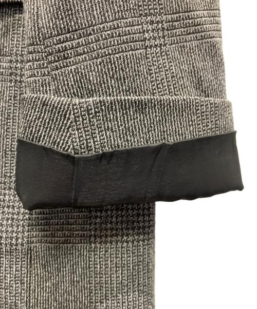 BLACK LABEL CRESTBRIDGE（ブラックレーベル クレストブリッジ）BLACK LABEL CRESTBRIDGE (ブラックレーベル クレストブリッジ) メランジハニカムジャージージャケット グレー サイズ:3Lの古着・服飾アイテム