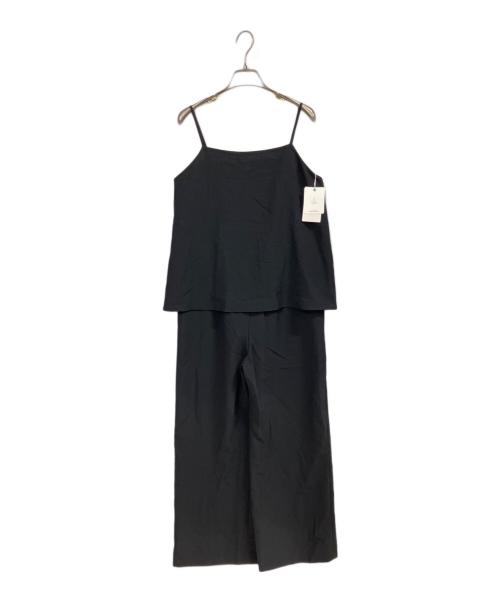 green label relaxing（グリーンレーベルリラクシング）green label relaxing (グリーンレーベルリラクシング) ドライクロスオールインワン ブラック サイズ:TL-38 未使用品の古着・服飾アイテム
