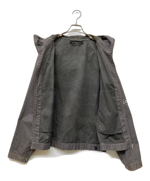 Stone Island Denims（ストーンアイランドデニム）STONE ISLAND denims (ストーンアイランドデニム) 07SS ジップアップフーディージャケット グレー サイズ:sizeLの古着・服飾アイテム