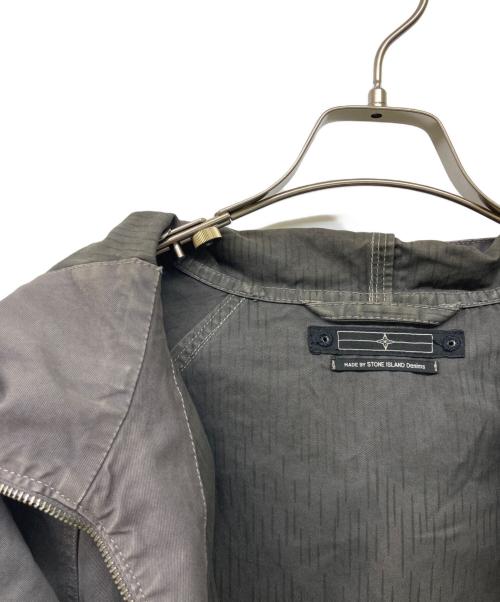 Stone Island Denims（ストーンアイランドデニム）STONE ISLAND denims (ストーンアイランドデニム) 07SS ジップアップフーディージャケット グレー サイズ:sizeLの古着・服飾アイテム