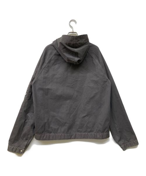Stone Island Denims（ストーンアイランドデニム）STONE ISLAND denims (ストーンアイランドデニム) 07SS ジップアップフーディージャケット グレー サイズ:sizeLの古着・服飾アイテム