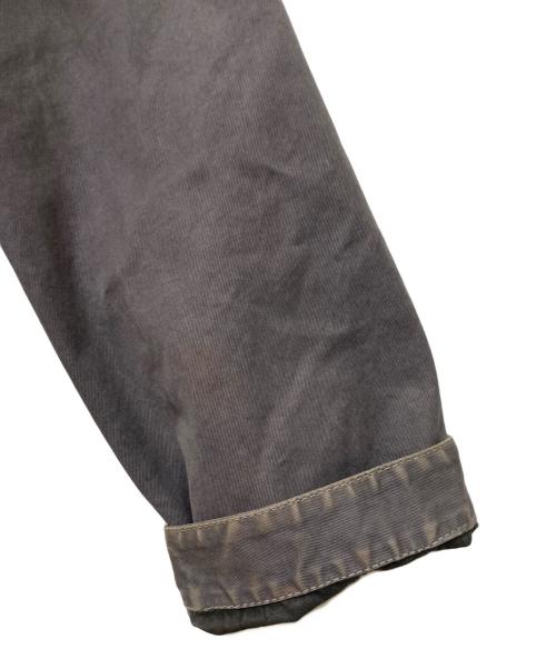 Stone Island Denims（ストーンアイランドデニム）STONE ISLAND denims (ストーンアイランドデニム) 07SS ジップアップフーディージャケット グレー サイズ:sizeLの古着・服飾アイテム