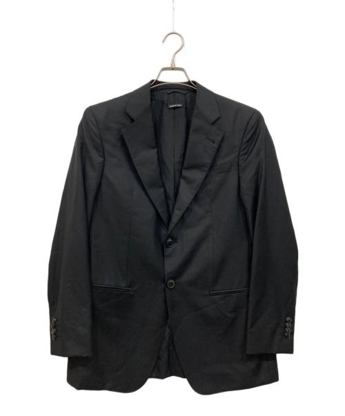 GIORGIO ARMANI（ジョルジョアルマーニ）GIORGIO ARMANI (ジョルジョアルマーニ) セットアップスーツ ブラック サイズ:46の古着・服飾アイテム