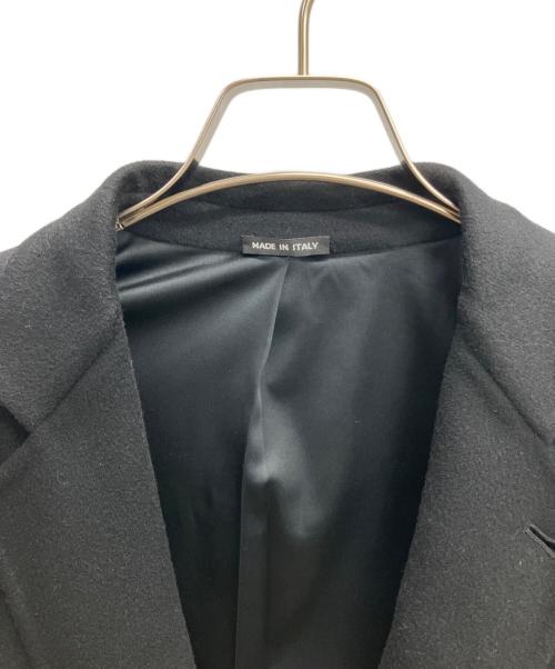GIORGIO ARMANI（ジョルジオアルマーニ）GIORGIO ARMANI (ジョルジオアルマーニ) カシミヤコート ブラック サイズ:size48の古着・服飾アイテム
