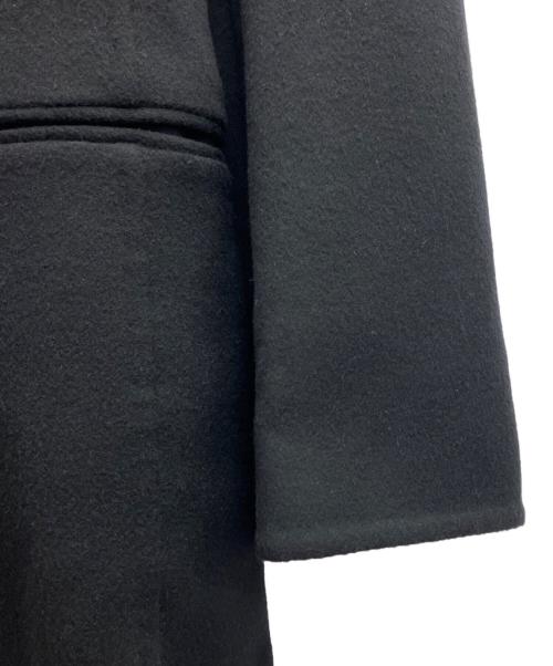 GIORGIO ARMANI（ジョルジオアルマーニ）GIORGIO ARMANI (ジョルジオアルマーニ) カシミヤコート ブラック サイズ:size48の古着・服飾アイテム