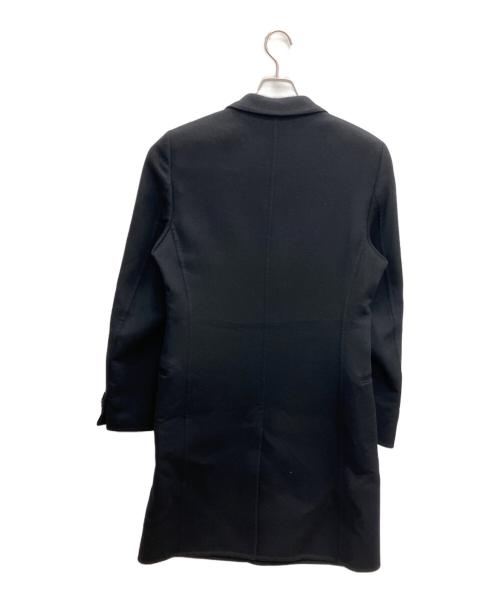 GIORGIO ARMANI（ジョルジオアルマーニ）GIORGIO ARMANI (ジョルジオアルマーニ) カシミヤコート ブラック サイズ:size48の古着・服飾アイテム