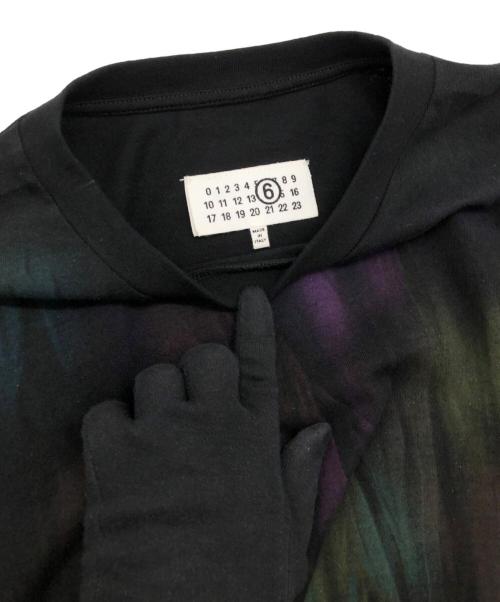 MM6 Maison Margiela（エムエムシックスメゾンマルジェラ）MM6 Maison Margiela (エムエムシックスメゾンマルジェラ) cotton t-shirt ブラック サイズ:Sの古着・服飾アイテム