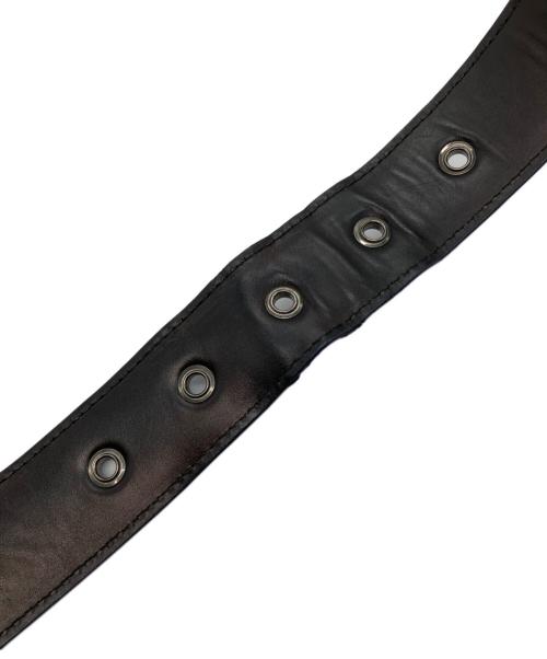 BOTTEGA VENETA（ボッテガベネタ）BOTTEGA VENETA (ボッテガベネタ) イントレチャートベルト パープルの古着・服飾アイテム