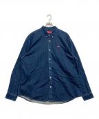 SUPREMEシュプリーム）の古着「Small Box Shirt Rinsed Denim」｜インディゴ