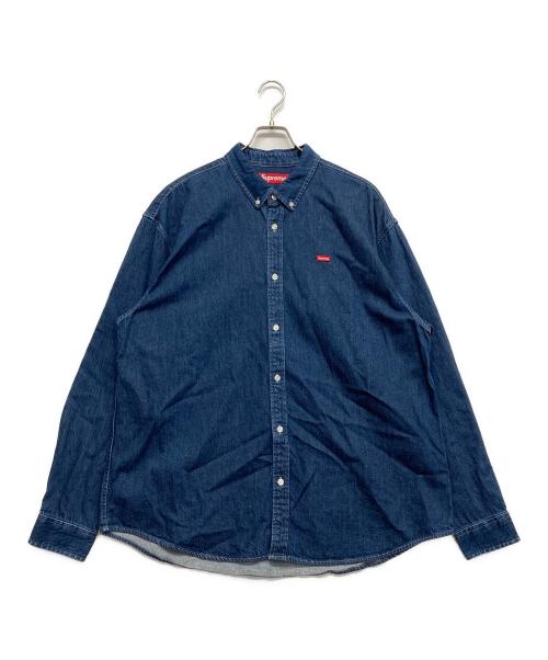 SUPREME（シュプリーム）Supreme (シュプリーム) Small Box Shirt Rinsed Denim インディゴ サイズ:XLの古着・服飾アイテム
