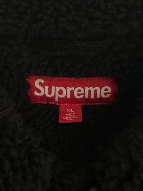 SUPREME（シュプリーム）Supreme (シュプリーム) Kindermann Uncut Corduroy Car Coat（キンダーマン アンカット コーデュロイ カー コート） ブラック サイズ:XLの古着・服飾アイテム