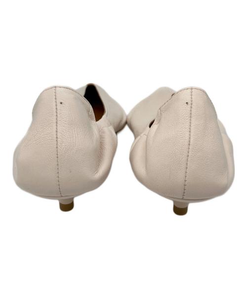 Pippichic（ピッピシック）Pippichic (ピッピシック) TIP Stitch　レザーシューズ ベージュ サイズ:35　1/2の古着・服飾アイテム