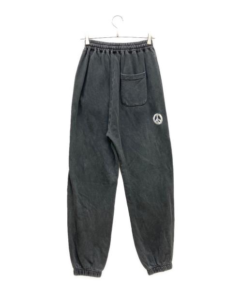 MUZE TURQUOISE LABEL（ミューズ ターコイズ レーベル）MUZE TURQUOISE LABEL (ミューズ ターコイズ レーベル) PIGMENT DYE SWEAT PANTS ブラック サイズ:-の古着・服飾アイテム