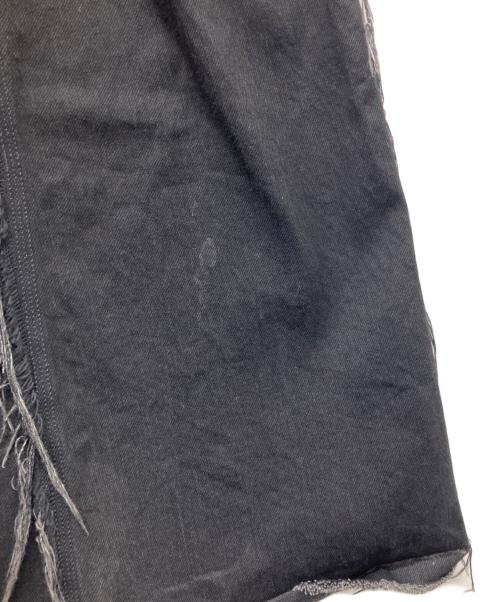 MINUS（マイナス）MINUS (マイナス) ビンテージ加工フレアデニムパンツ ブラック サイズ:1の古着・服飾アイテム