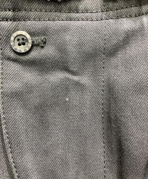 MUZE TURQUOISE LABEL（ミューズ ターコイズ レーベル）MUZE TURQUOISE LABEL (ミューズ ターコイズ レーベル) HEM SLIT WIDE DENIM TROUSERS ブラック サイズ:1の古着・服飾アイテム