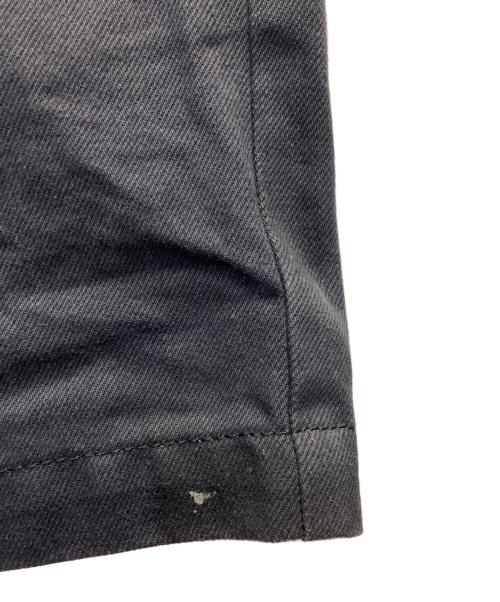 MUZE TURQUOISE LABEL（ミューズ ターコイズ レーベル）MUZE TURQUOISE LABEL (ミューズ ターコイズ レーベル) HEM SLIT WIDE DENIM TROUSERS ブラック サイズ:1の古着・服飾アイテム