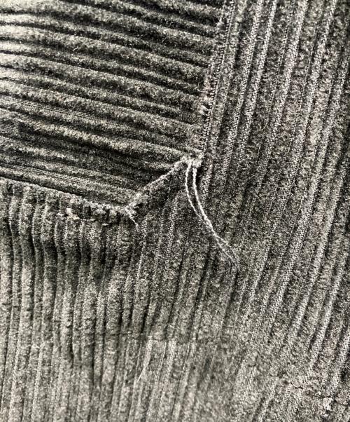 MUZE TURQUOISE LABEL（ミューズ ターコイズ レーベル）MUZE TURQUOISE LABEL (ミューズ ターコイズ レーベル) CIRCUIT RELAXED FIT CORDUROY SHIRTS ブラック サイズ:1の古着・服飾アイテム