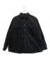 MUZE TURQUOISE LABEL（ミューズ ターコイズ レーベル）の古着「CIRCUIT RELAXED FIT CORDUROY SHIRTS」｜ブラック