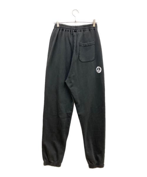 MUZE TURQUOISE LABEL（ミューズ ターコイズ レーベル）MUZE TURQUOISE LABEL (ミューズ ターコイズ レーベル) PIGMENT DYE SWEAT PANTS ブラック サイズ:3の古着・服飾アイテム