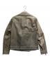 MUZE (ミューズ) MINIMAL RIDERS JACKET グレー サイズ:２：10000円