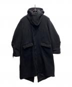 MINUSマイナス）の古着「ロングコート」｜ブラック
