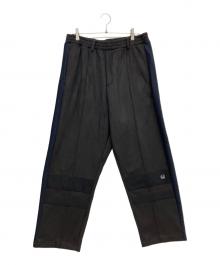 MUZE TURQUOISE LABEL（ミューズ ターコイズ レーベル）の古着「SWITCHING TRACK PANTS」｜ブラック