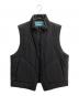 MUZE TURQUOISE LABEL（ミューズ ターコイズ レーベル）の古着「PADDED CURVE VEST」｜ブラック