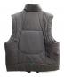 MUZE TURQUOISE LABEL (ミューズ ターコイズ レーベル) PADDED CURVE VEST ブラック サイズ:SIZE2：15000円