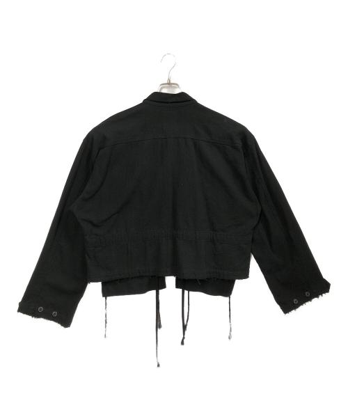 FACCIES（ファッチーズ）FACCIES (ファッチーズ) SILK NEP FATIGUE JK ブラック サイズ:1の古着・服飾アイテム