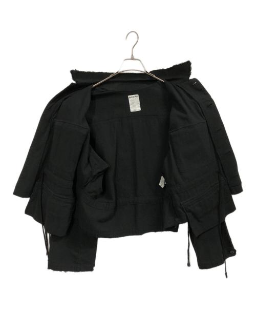 FACCIES（ファッチーズ）FACCIES (ファッチーズ) SILK NEP FATIGUE JK ブラック サイズ:1の古着・服飾アイテム