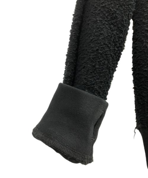 MUZE TURQUOISE LABEL（ミューズ ターコイズ レーベル）MUZE TURQUOISE LABEL (ミューズ ターコイズ レーベル) FACCIES (ファッチーズ) LOOPWHEELER SWEAT ZIPUP HOODIE ブラック サイズ:1の古着・服飾アイテム