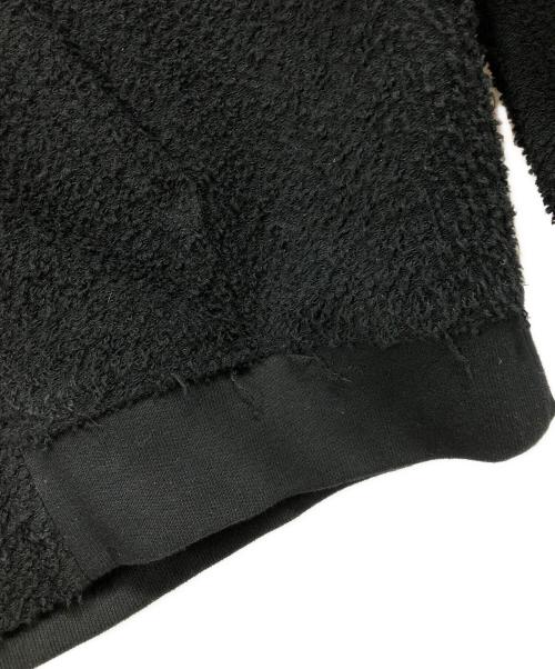 MUZE TURQUOISE LABEL（ミューズ ターコイズ レーベル）MUZE TURQUOISE LABEL (ミューズ ターコイズ レーベル) FACCIES (ファッチーズ) LOOPWHEELER SWEAT ZIPUP HOODIE ブラック サイズ:1の古着・服飾アイテム