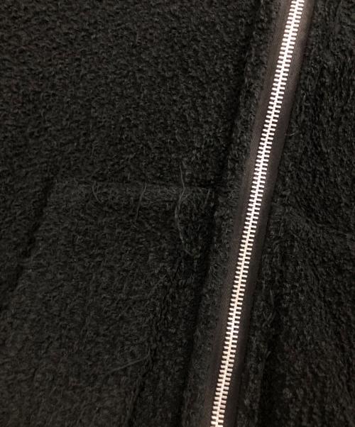 MUZE TURQUOISE LABEL（ミューズ ターコイズ レーベル）MUZE TURQUOISE LABEL (ミューズ ターコイズ レーベル) FACCIES (ファッチーズ) LOOPWHEELER SWEAT ZIPUP HOODIE ブラック サイズ:1の古着・服飾アイテム