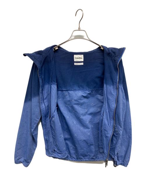 Original Fake（オリジナルフェイク）Original Fake (オリジナルフェイク) フーデッドジャケット ブルー サイズ:2の古着・服飾アイテム