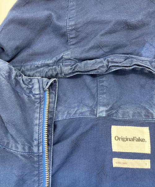 Original Fake（オリジナルフェイク）Original Fake (オリジナルフェイク) フーデッドジャケット ブルー サイズ:2の古着・服飾アイテム