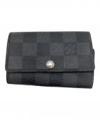 LOUIS VUITTONルイ ヴィトン）の古着「キーケース ミュルティクレ6」｜ブラック