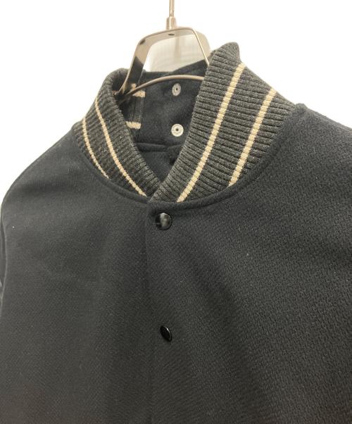 KAPITAL（キャピタル）KAPITAL (キャピタル) 40'S Wool Union Varsity Jacket/ウールユニオンヴァーシティジャケット ブラック サイズ:Lの古着・服飾アイテム