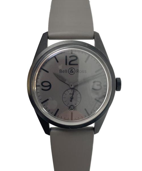 BELL&ROSS（ベルアンドロス）BELL&ROSS (ベルアンドロス) ヴィンテージ BR123コマンド グレー文字盤 サイズ:41mmの古着・服飾アイテム