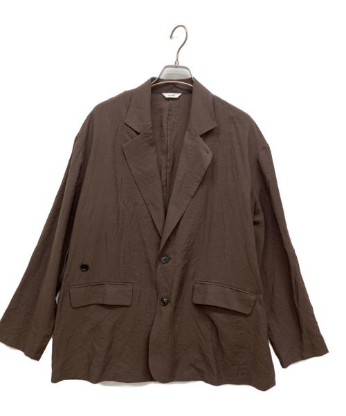 CLANE（クラネ）CLANE (クラネ) 2WAY SHEER JACKET ブラウン サイズ:1の古着・服飾アイテム