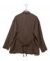 CLANE (クラネ) 2WAY SHEER JACKET ブラウン サイズ:1：15000円