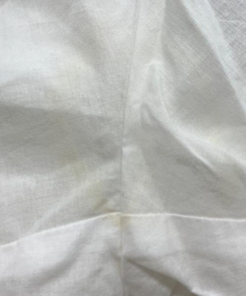 verybrain（ベリーブレイン）Verybrain (ベリーブレイン) White Cotton Blouse ホワイト サイズ:Mの古着・服飾アイテム