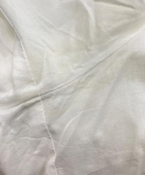 verybrain（ベリーブレイン）Verybrain (ベリーブレイン) White Cotton Blouse ホワイト サイズ:Mの古着・服飾アイテム