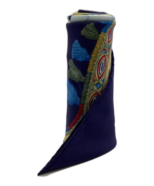 HERMES（エルメス）HERMES (エルメス) カレ90 ネイビーの古着・服飾アイテム