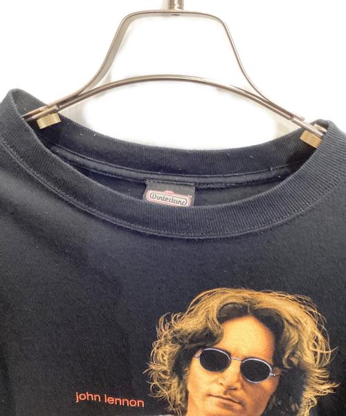 WINTERLAND（ウィンターランド）WINTERLAND (ウィンターランド) John LennonプリントTシャツ ブラック サイズ:Sの古着・服飾アイテム