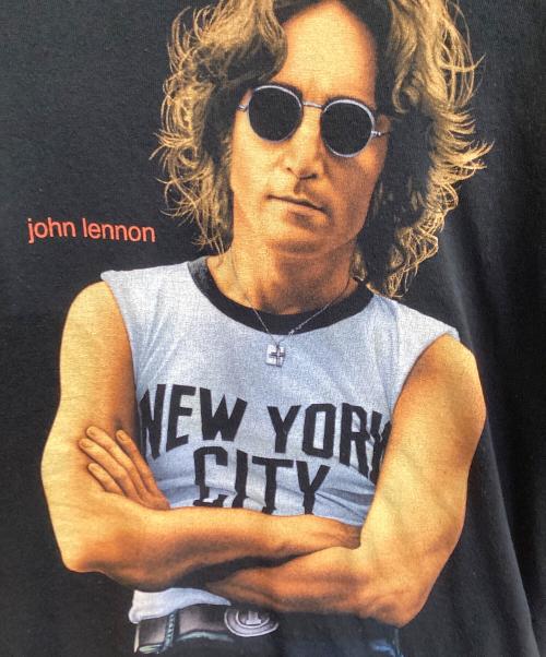 WINTERLAND（ウィンターランド）WINTERLAND (ウィンターランド) John LennonプリントTシャツ ブラック サイズ:Sの古着・服飾アイテム