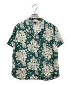 patalohaパタロハ）の古着「ライトウェイト パタロハ シャツ」｜グリーン