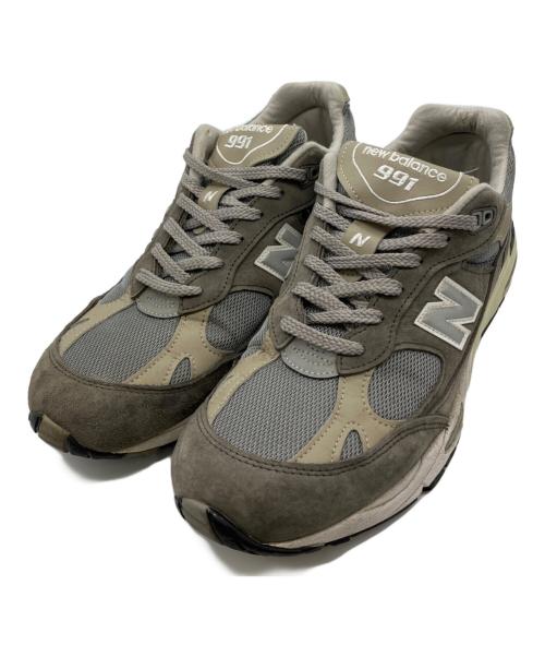 NEW BALANCE（ニューバランス）NEW BALANCE (ニューバランス) 991ローカットスニーカー グレー サイズ:28の古着・服飾アイテム